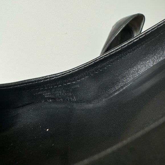 Tory Burch Black Leather Wedge - Picture 9 of 15